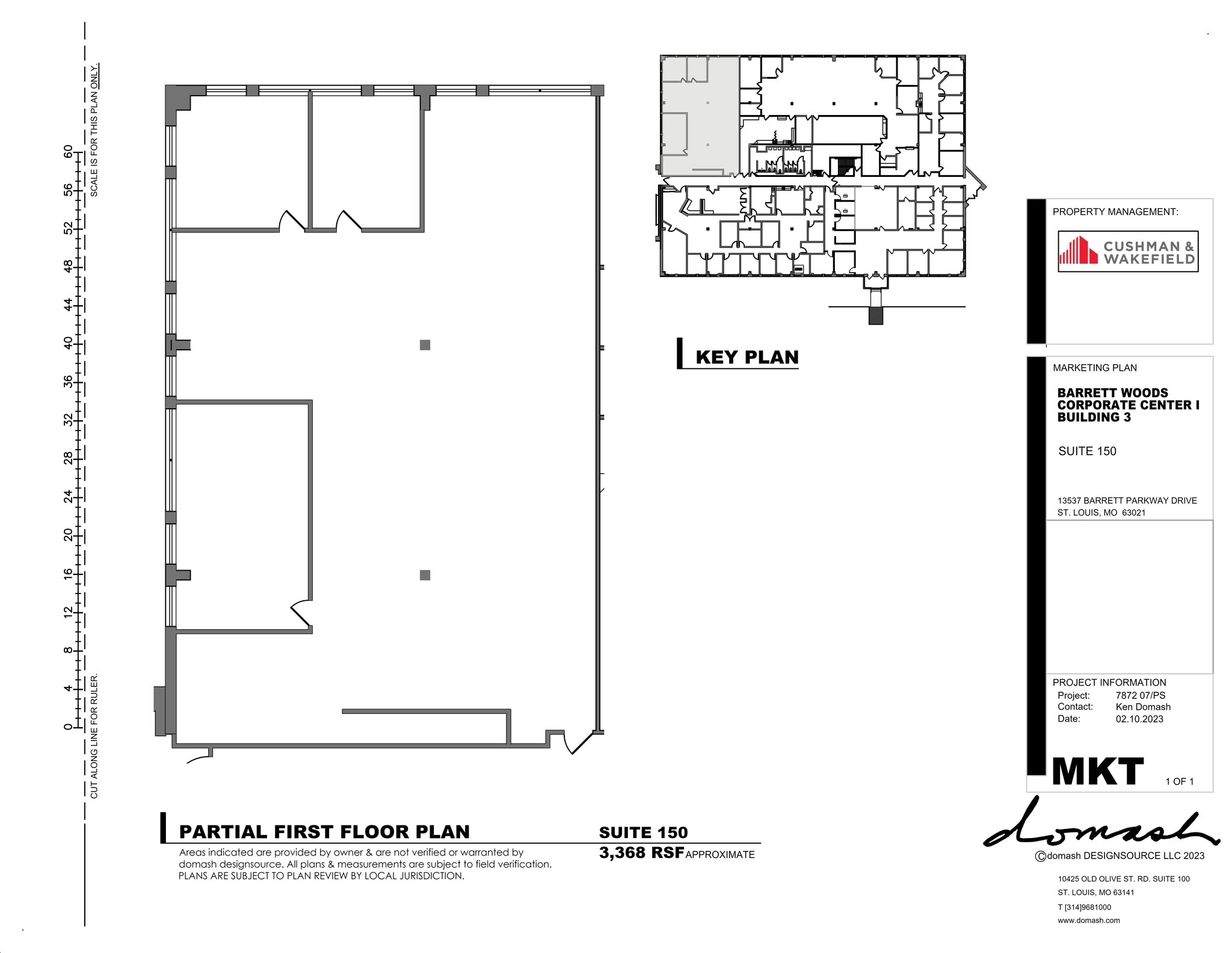 13537 Barrett Parkway Dr, Ballwin, MO à louer Plan de site– Image 1 sur 1