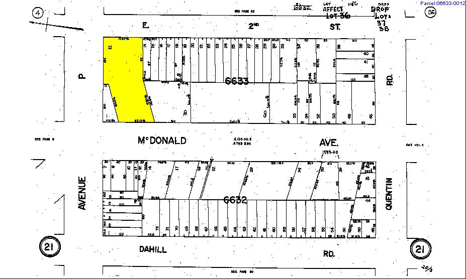 406-420 Avenue P, Brooklyn, NY à louer - Plan cadastral – Image 2 sur 2