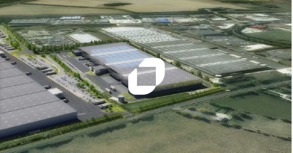 Industriel/Logistique dans Tournan-en-Brie à louer - Aérien – Image 2 sur 3