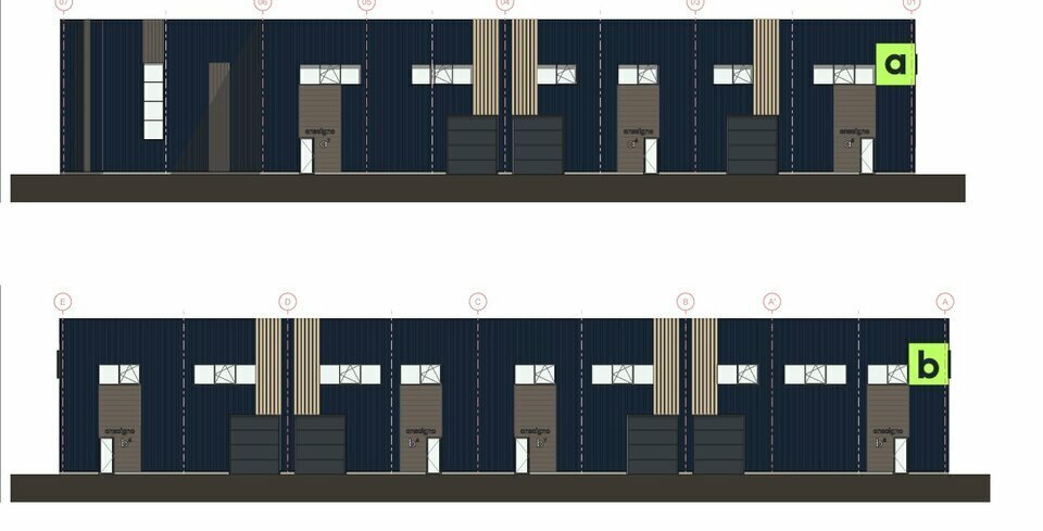 Local d'activités dans Normanville à vendre - Plan d’étage – Image 1 sur 3