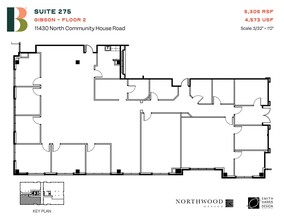 11430 N Community House Rd, Charlotte, NC à louer Plan d’étage– Image 1 sur 1