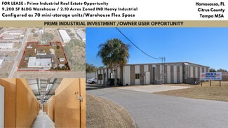 Plus de détails pour 6331 S Tex Pt, Homosassa, FL - Industriel/Logistique à louer