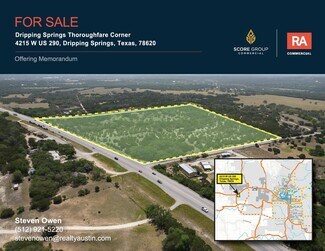 Plus de détails pour 4215 W US HWY 290, Dripping Springs, TX - Terrain à vendre