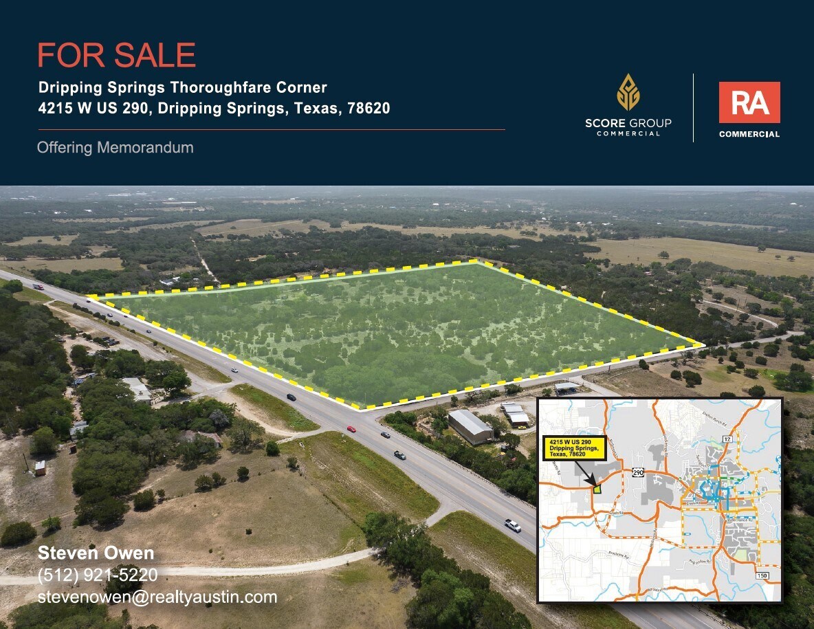 4215 W US HWY 290, Dripping Springs, TX à vendre Photo de l’immeuble– Image 1 sur 17