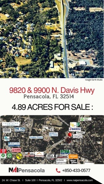9820 9900 Davis Hwy, Pensacola, FL à vendre - Vidéo sur l’annonce professionnelle – Image 2 sur 5
