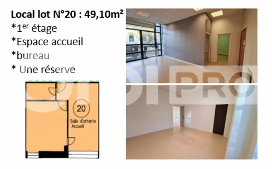 Bureau dans Soissons à louer - Photo intérieure – Image 2 sur 4