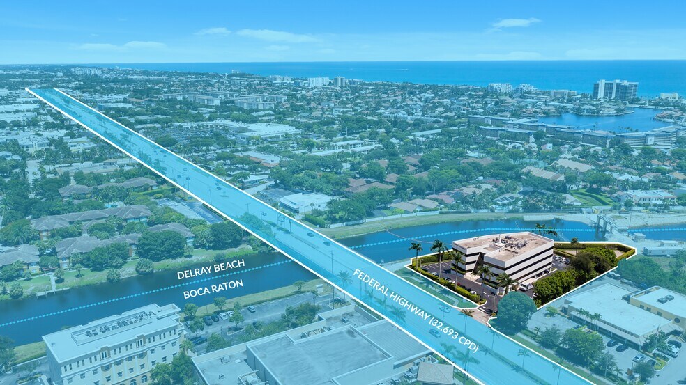 8000 N Federal Hwy, Boca Raton, FL à vendre - Aérien – Image 3 sur 33