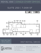 3155 Royal Dr, Alpharetta, GA à louer Plan d’étage– Image 1 sur 1