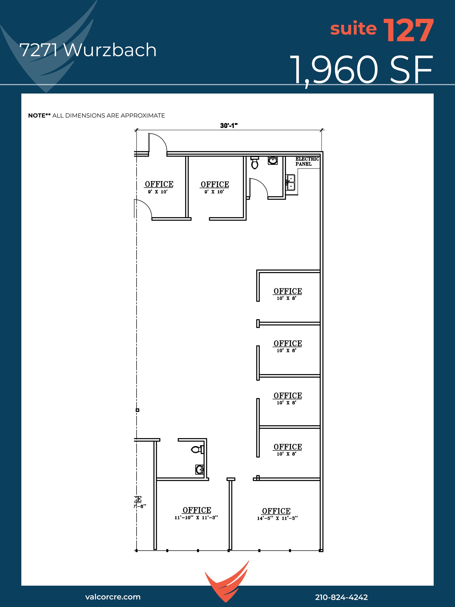 7271 Wurzbach Rd, San Antonio, TX à louer Plan de site– Image 1 sur 1