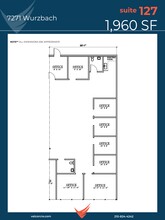 7271 Wurzbach Rd, San Antonio, TX à louer Plan de site– Image 1 sur 1