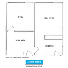 5480 Baltimore Dr, La Mesa, CA à louer Plan d’étage– Image 1 sur 1