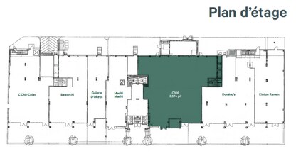 1235 Rue Bishop, Montréal, QC à louer Plan d’étage– Image 2 sur 2