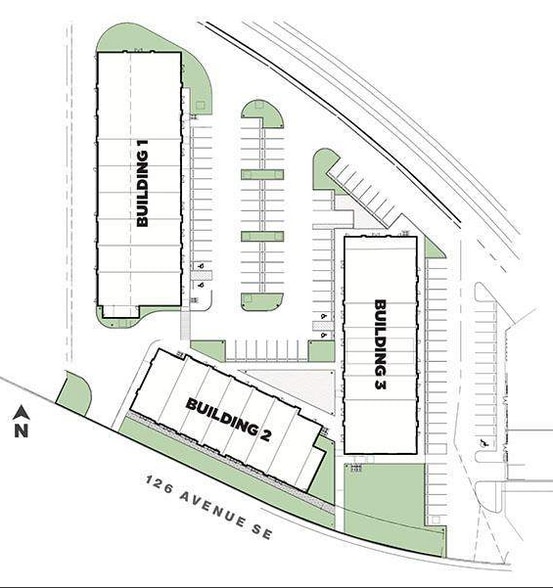 5126 126 Ave Se, Calgary, AB à louer - Plan de site – Image 2 sur 9