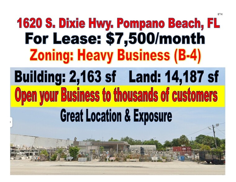 1620 S Dixie Hwy, Pompano Beach, FL à louer - Photo de l’immeuble – Image 1 sur 43