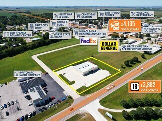 Plus de détails pour 970 Highway 18, Britt, IA - Local commercial à vendre