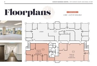 7071 Convoy Ct, San Diego, CA à louer Plan d’étage– Image 1 sur 1