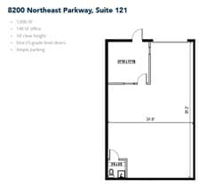 8212 Northeast Pky, North Richland Hills, TX à louer Plan d’étage– Image 1 sur 1