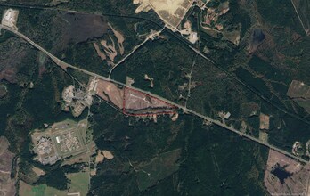 US 74 Hwy, Polkton, NC - Vue aérienne  vue de carte