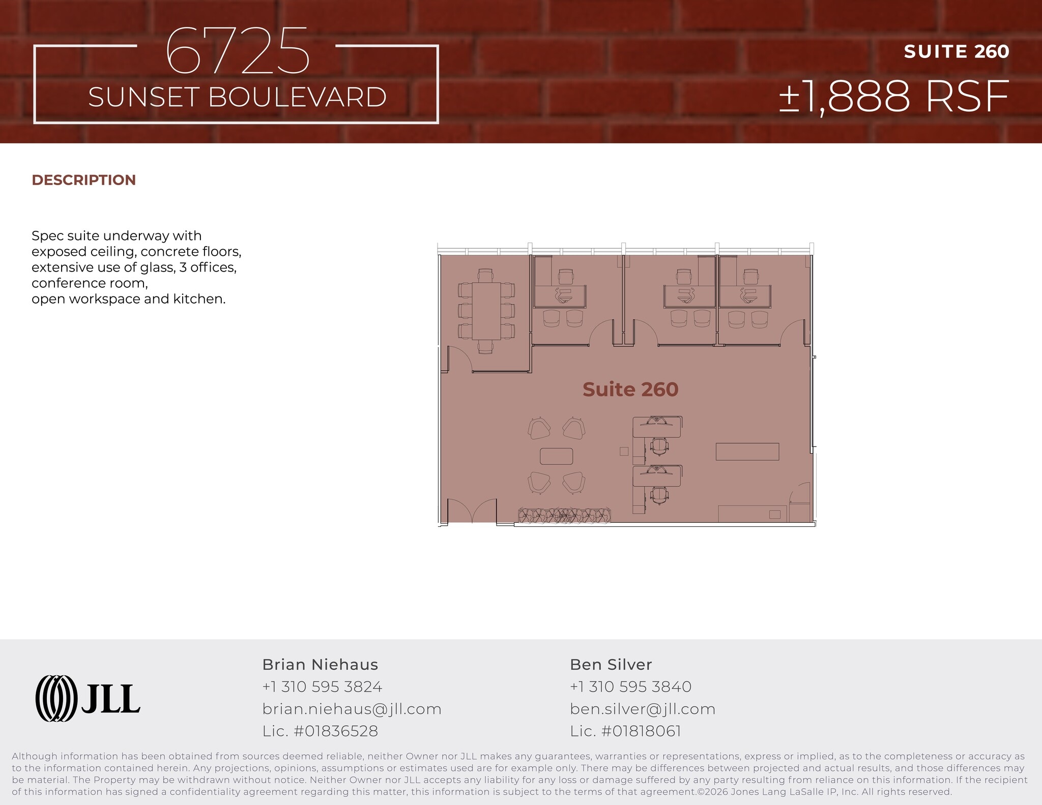 6725 W Sunset Blvd, Los Angeles, CA à louer Plan de site– Image 1 sur 1