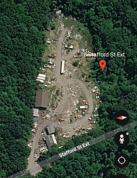 18 Stafford Street Ext, Stafford Springs, CT à vendre - Aérien – Image 1 sur 7