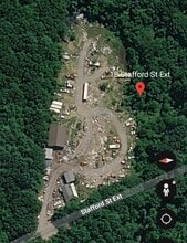 18 Stafford Street Ext, Stafford Springs, CT - Vue aérienne vue de carte