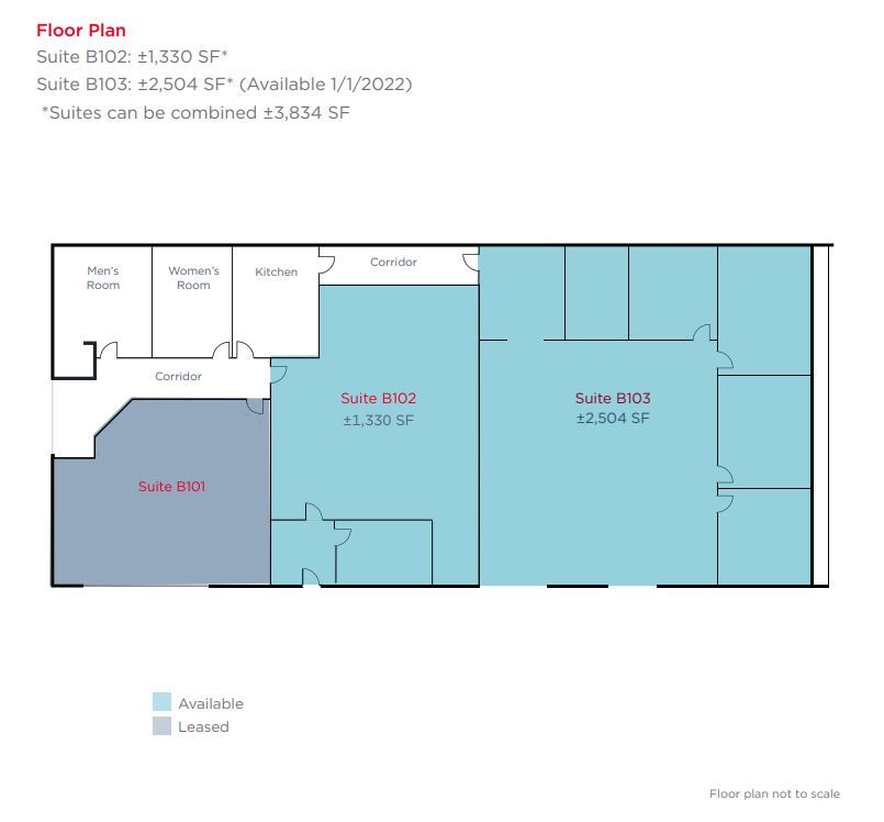 2400 Wyandotte St, Mountain View, CA à louer Plan d’étage– Image 1 sur 1