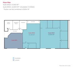 2400 Wyandotte St, Mountain View, CA à louer Plan d’étage– Image 1 sur 1