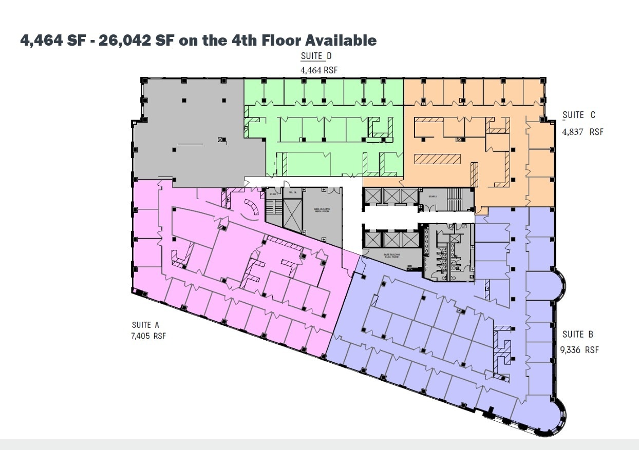 601 Pennsylvania Ave NW, Washington, DC à louer Plan d’étage– Image 1 sur 1