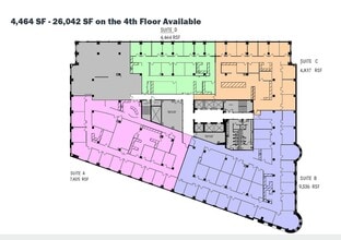 601 Pennsylvania Ave NW, Washington, DC à louer Plan d’étage– Image 1 sur 1