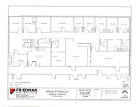 26206 W 12 Mile Rd, Southfield, MI à louer Plan d’étage– Image 1 sur 1