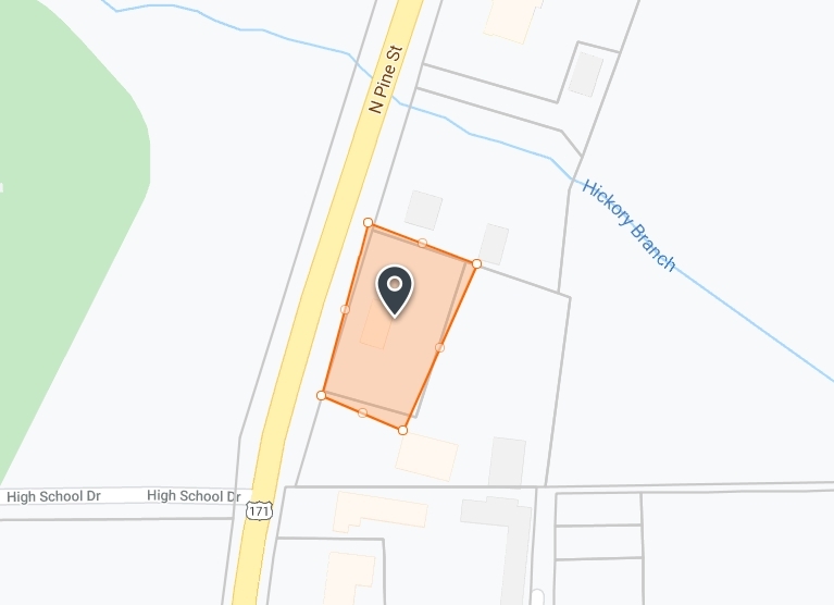 812 N Pine St, Deridder, LA à louer - Plan cadastral – Image 3 sur 3