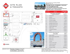 2 E Washington St, Petaluma, CA à louer Plan de site– Image 1 sur 2