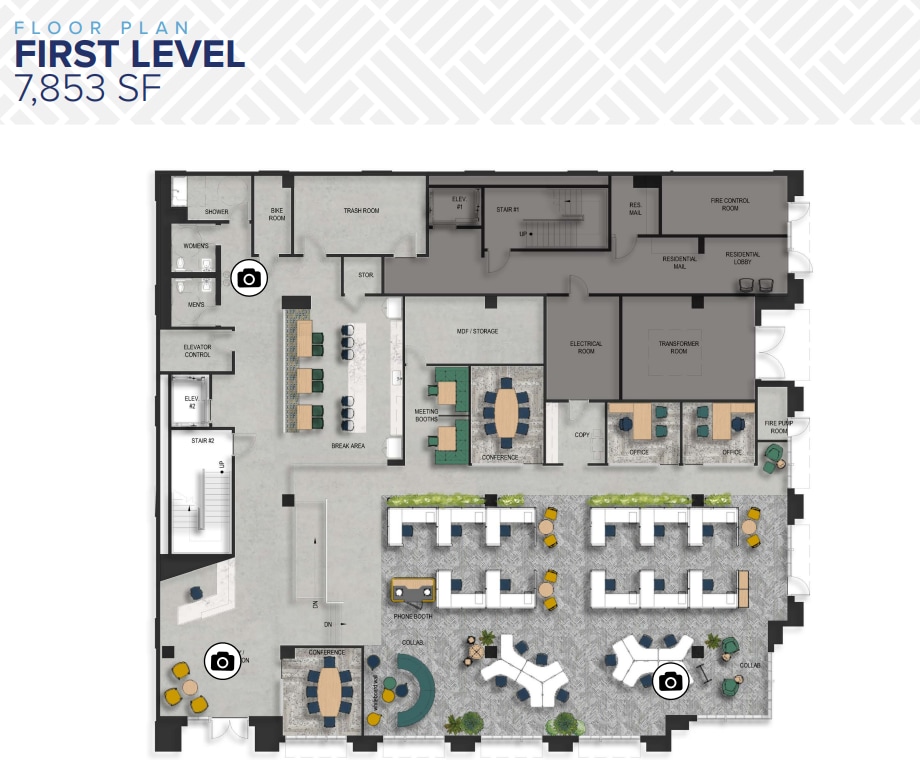 500 E 3rd Ave, San Mateo, CA à louer Plan d’étage– Image 1 sur 1