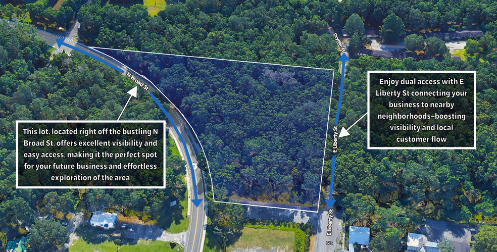 SEC - N Broad Steet & S Saxon ave, Brooksville, FL à vendre - Aérien – Image 2 sur 5