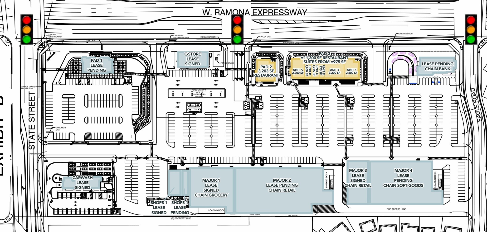 SEC W Ramona Expressway at State Street, San Jacinto, CA à louer Plan de site– Image 1 sur 1