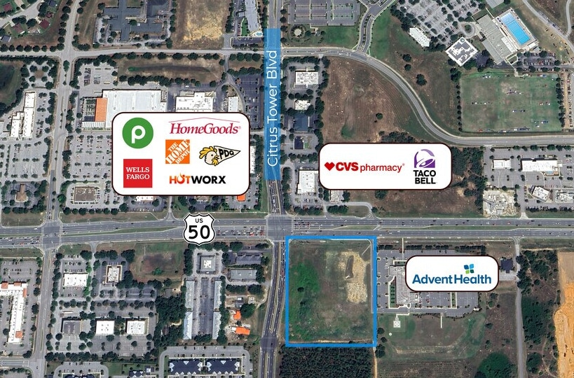 1795 E Highway 50, Clermont, FL à louer - Aérien – Image 2 sur 2