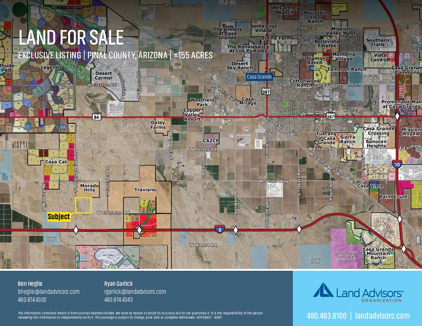 00 N Montgomery Rd, Casa Grande, AZ à vendre Photo principale– Image 1 sur 2