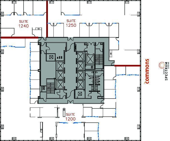 400 Spectrum Center Dr, Irvine, CA à louer Plan d’étage– Image 1 sur 1