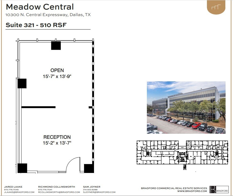 10300 N Central Expy, Dallas, TX à louer Plan d’étage– Image 1 sur 2