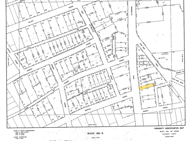 3627 Brownsville Rd, Pittsburgh, PA à louer - Plan cadastral – Image 2 sur 4