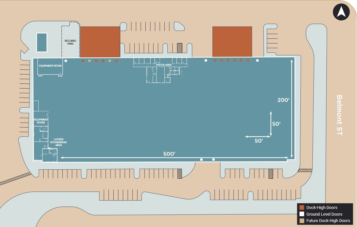 3838 Civic Center Dr, North Las Vegas, NV à louer Plan d’étage– Image 1 sur 1