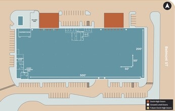 3838 Civic Center Dr, North Las Vegas, NV à louer Plan d’étage– Image 1 sur 1