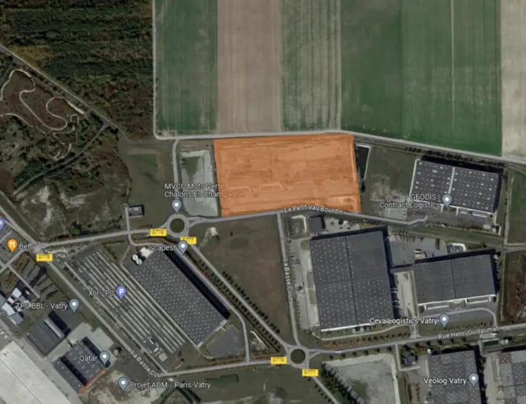 Industriel/Logistique dans Bussy-Lettrée à louer - Aérien – Image 2 sur 5