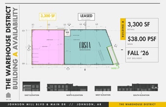 0 Johnson Mill Blvd, Fayetteville, AR à louer Plan d’étage– Image 2 sur 2