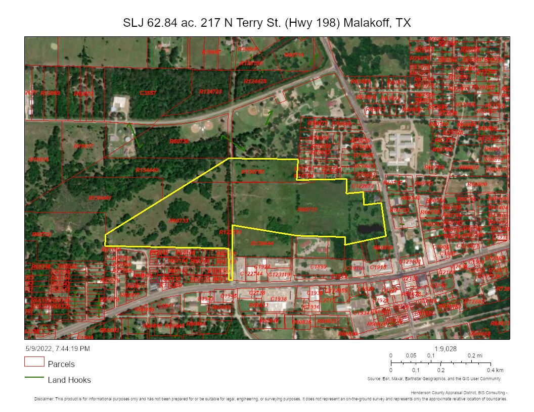 217 Terry, Malakoff, TX à vendre Aérien– Image 1 sur 3