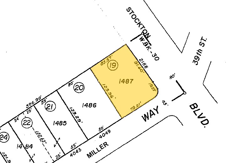 2188 Stockton Blvd, Sacramento, CA à louer - Plan cadastral – Image 3 sur 3