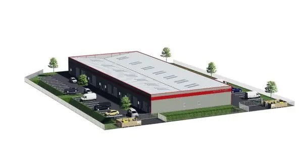 Local d’activités dans Saint-Lô à louer - Photo de l’immeuble – Image 2 sur 5