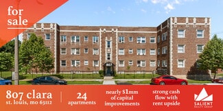 Plus de détails pour 807 Clara Ave, Saint Louis, MO - Logement à vendre
