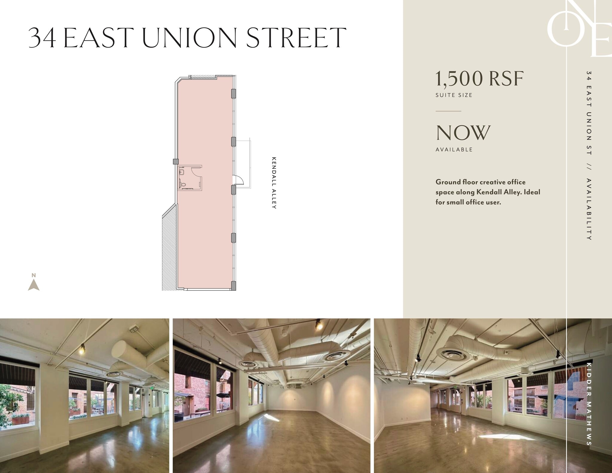 61-75 W Colorado Blvd, Pasadena, CA à louer Plan d’étage– Image 1 sur 2