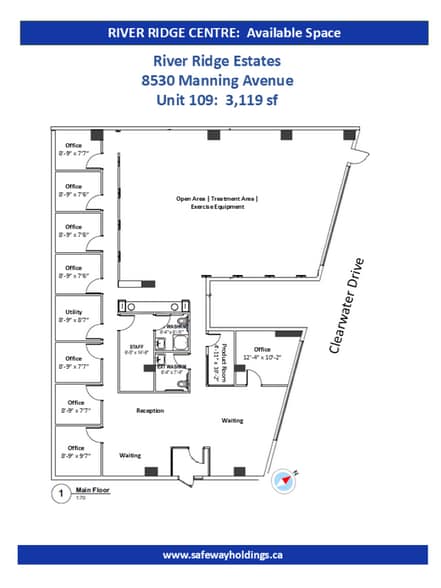 8530 Manning Av, Fort McMurray, AB à louer - Plan d’étage – Image 3 sur 3